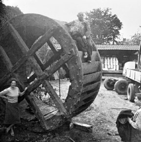 1963-1 :  Abbruch der alten Mühle